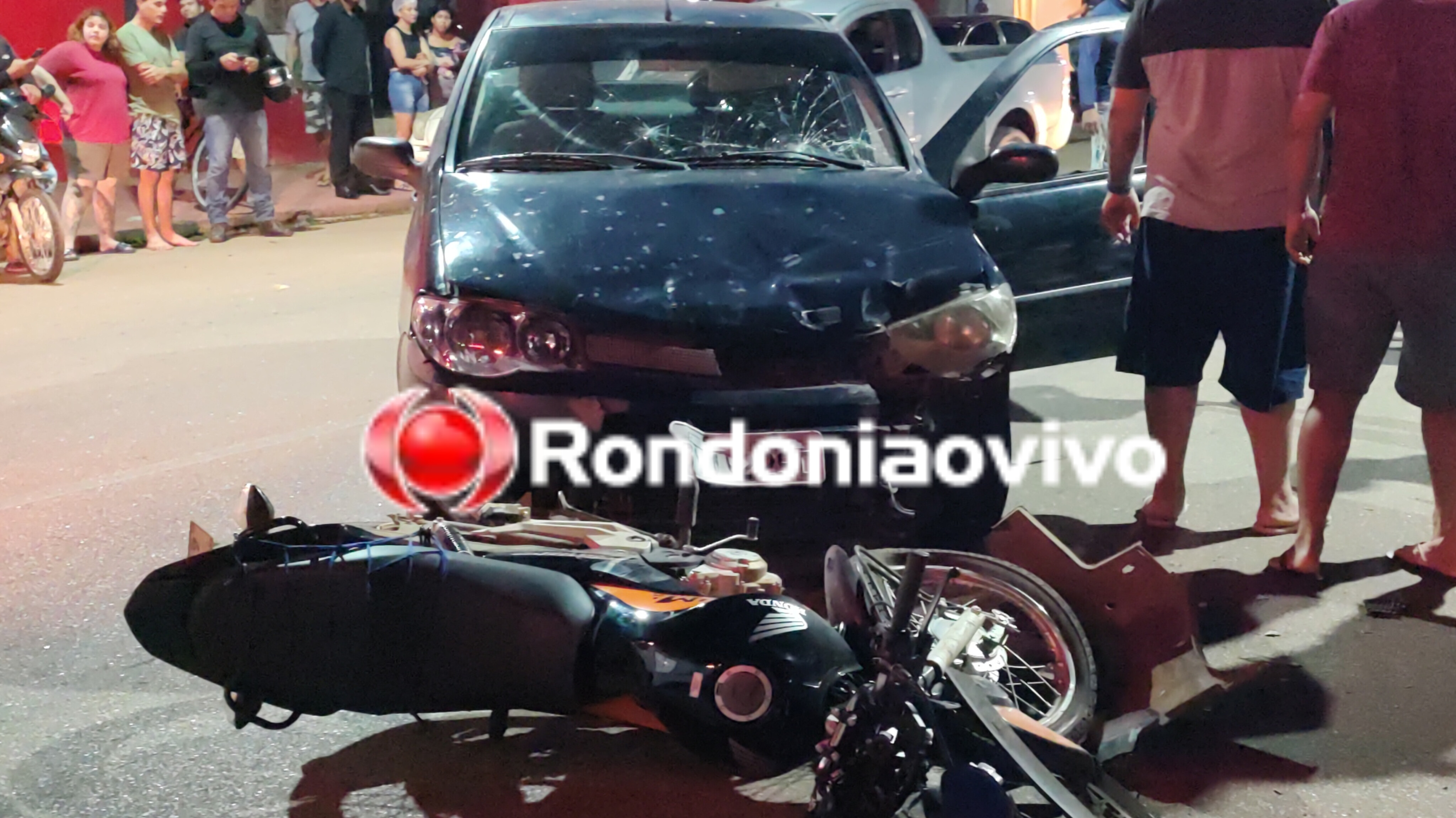 VÍDEO: Passageiro de moto aplicativo morre em grave acidente