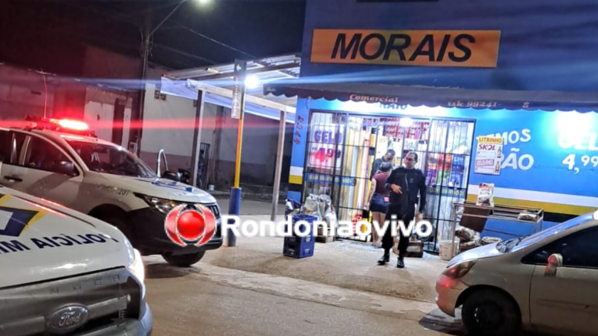 VINGANÇA: Bandidos em carro armados com pistola e fuzil atacam comerciante a tiros